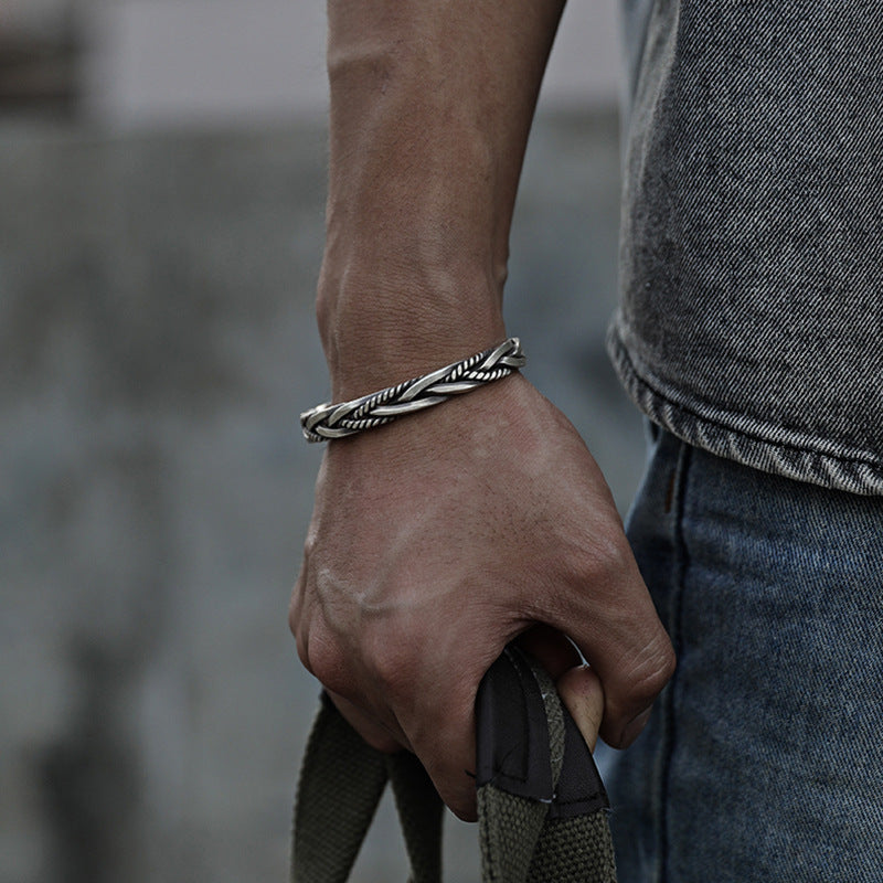 Braxton Twisted Cuff Bracelet