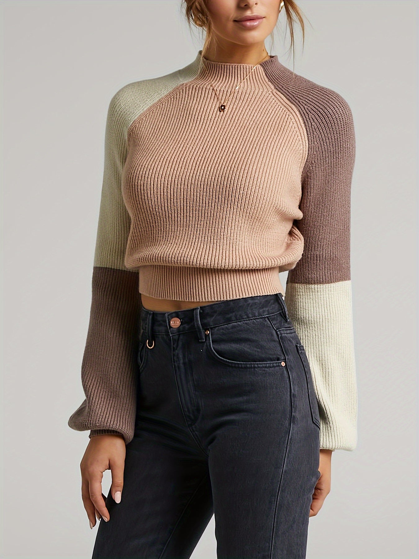 Aurora Cropped Sweater