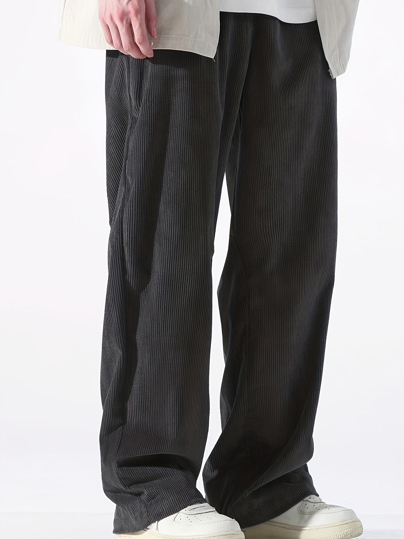 Urban Flow Loose Fit Corduroy Pants