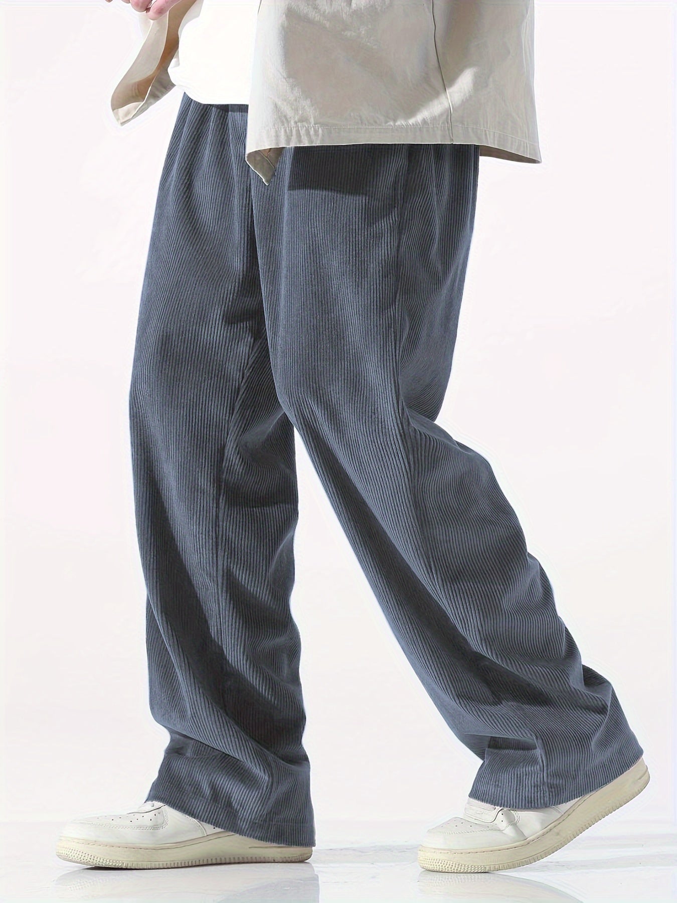 Urban Flow Loose Fit Corduroy Pants