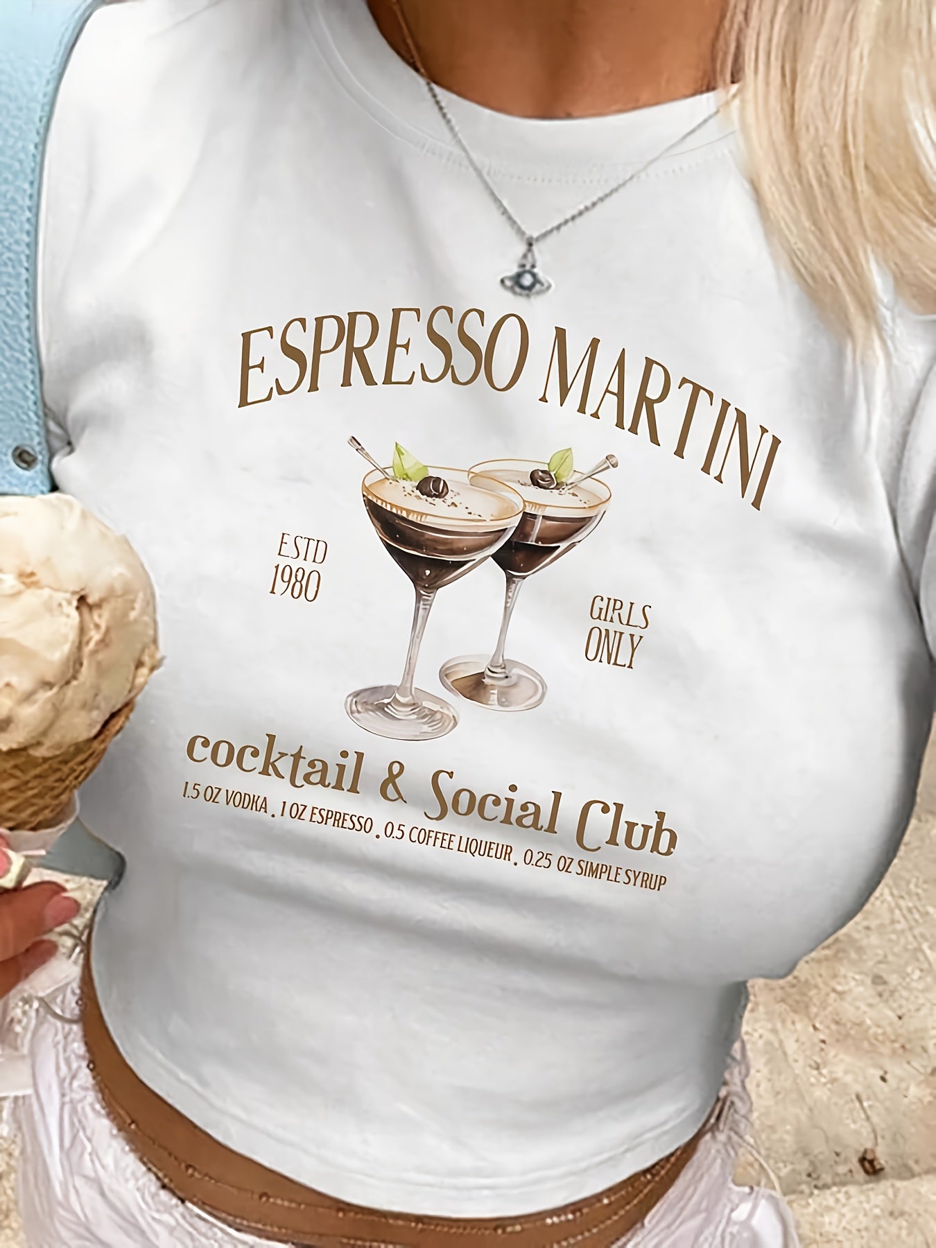 Espresso Martini Baby Tee