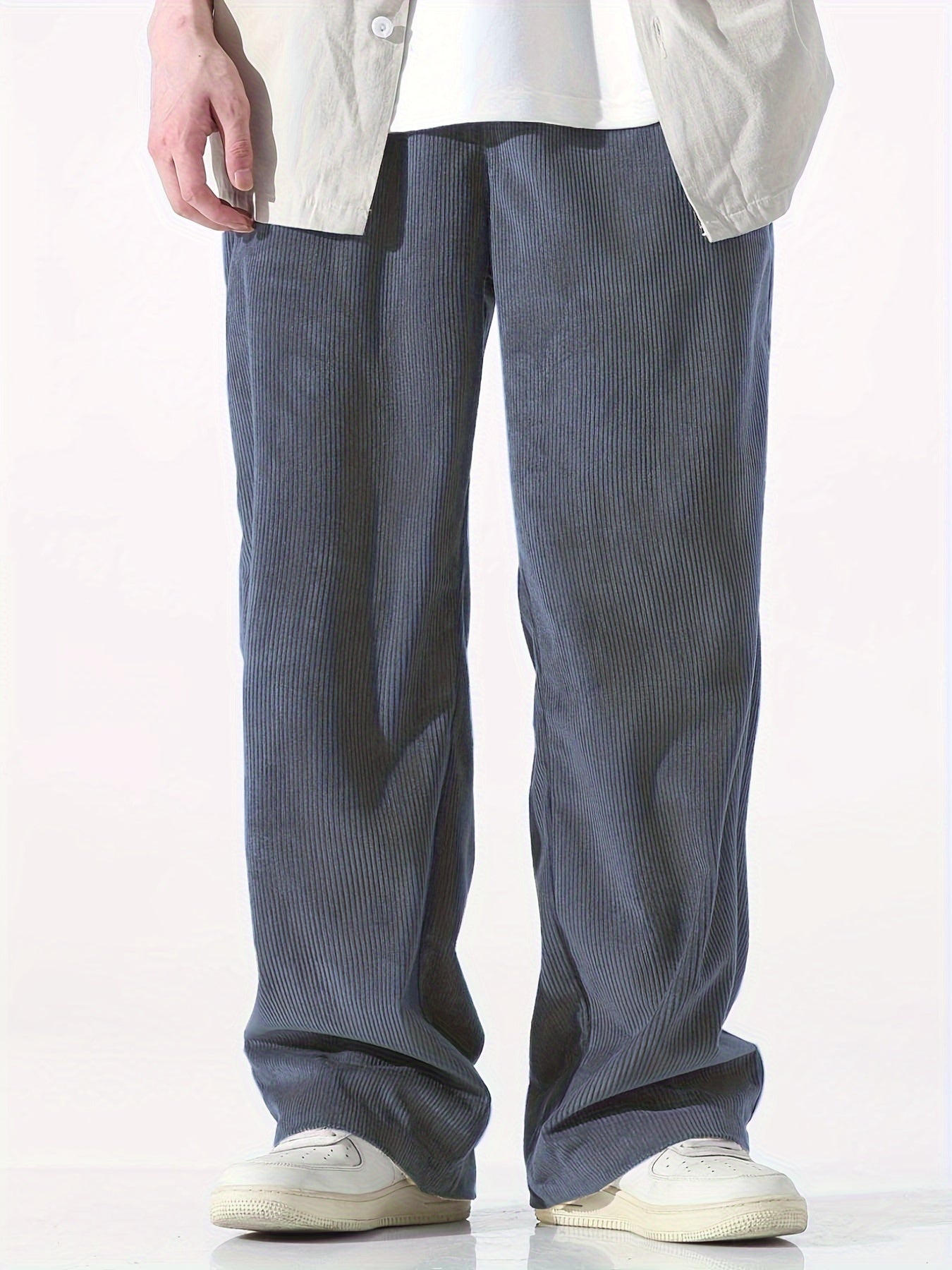 Urban Flow Loose Fit Corduroy Pants