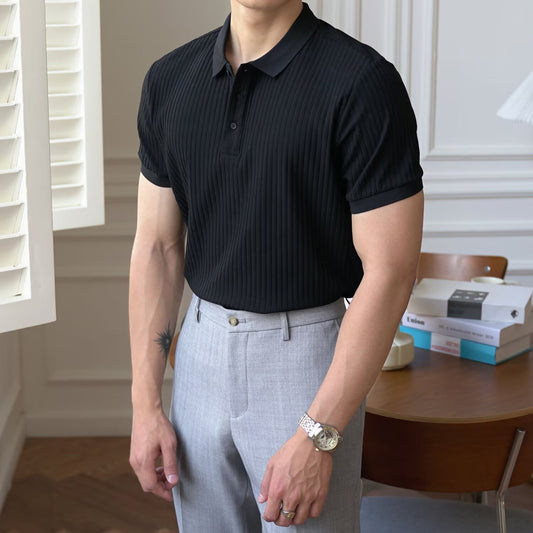 Mason Ribbed Polo