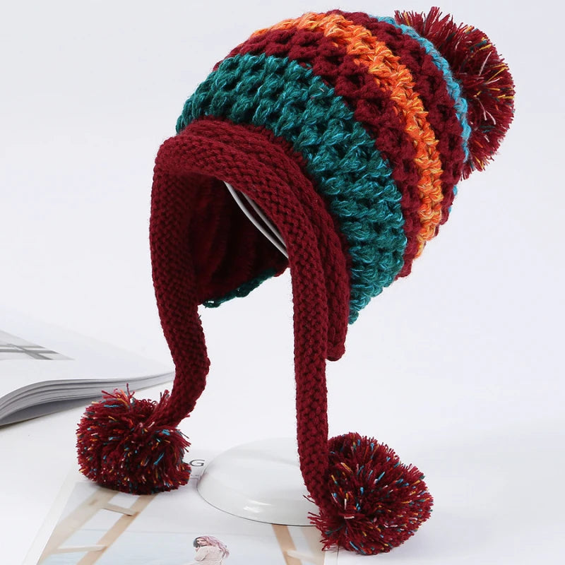 Maya Pom Beanie