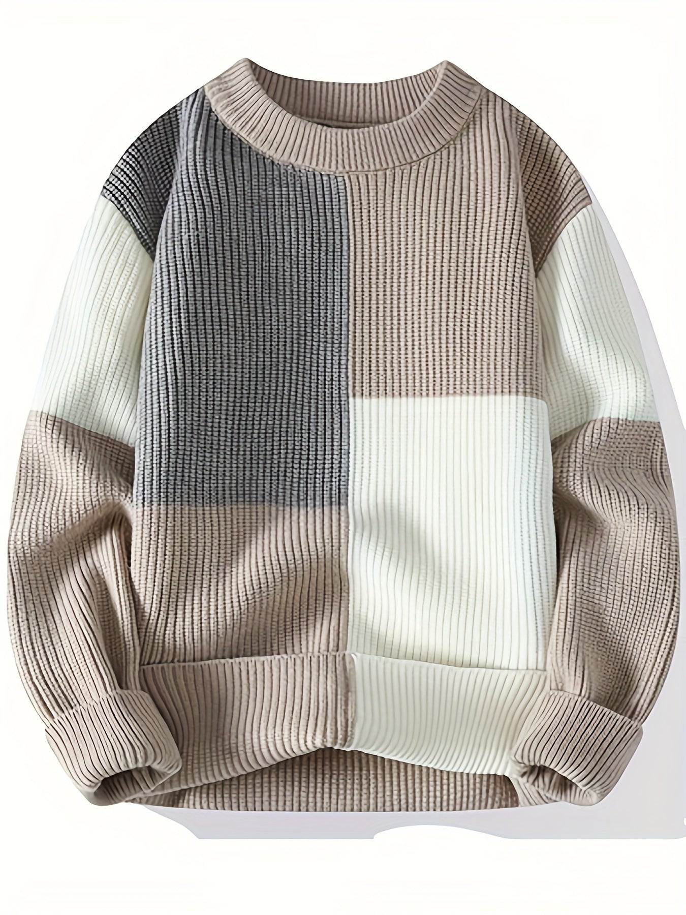 Avery Color Block Sweater