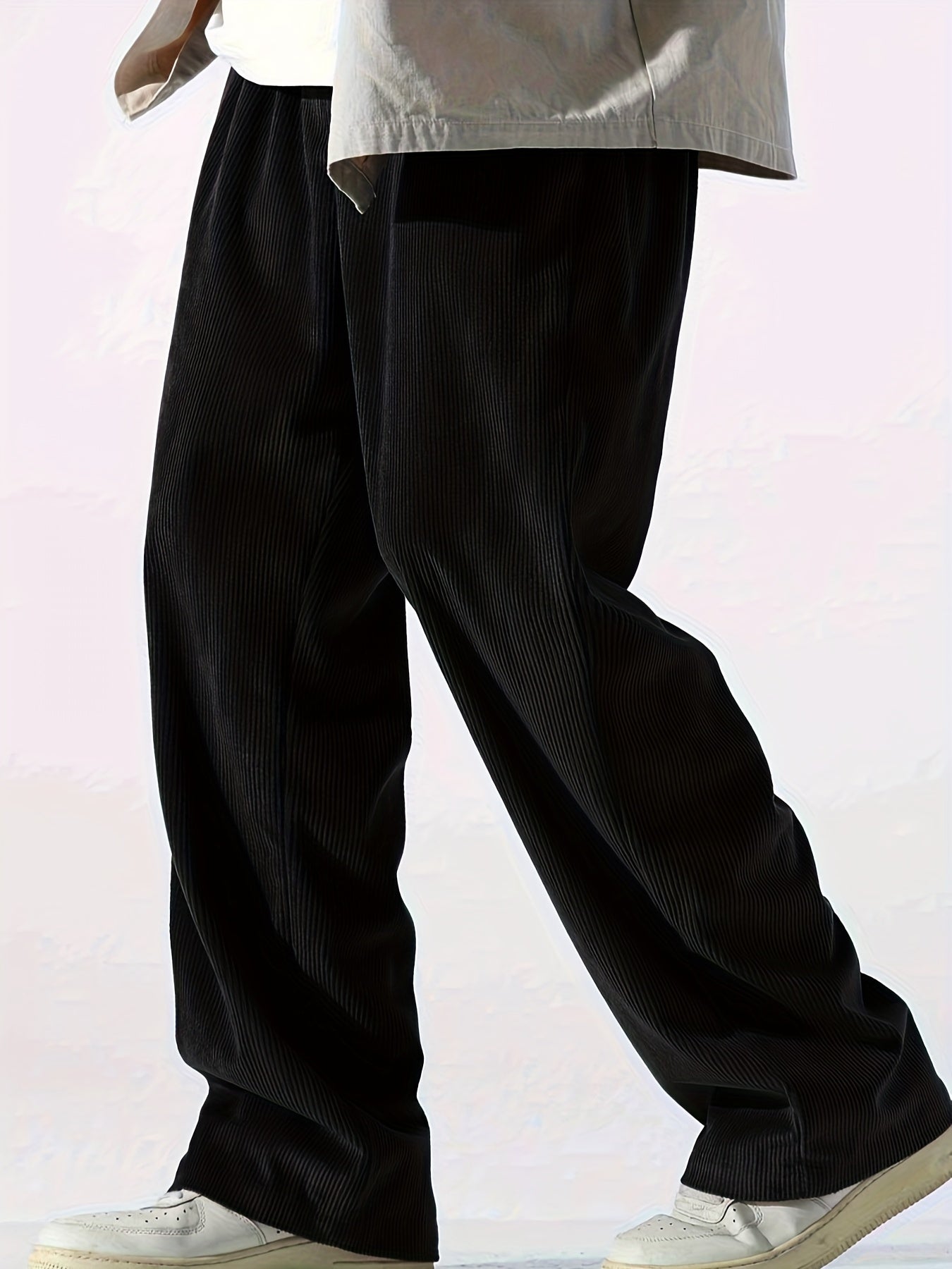 Urban Flow Loose Fit Corduroy Pants