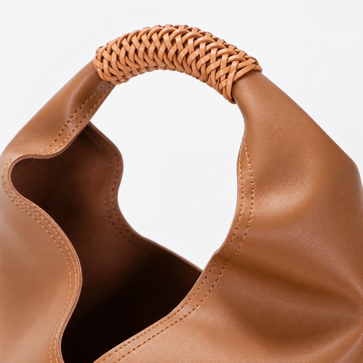 Brooks Braided-Handle Hobo | Hudson & Wells