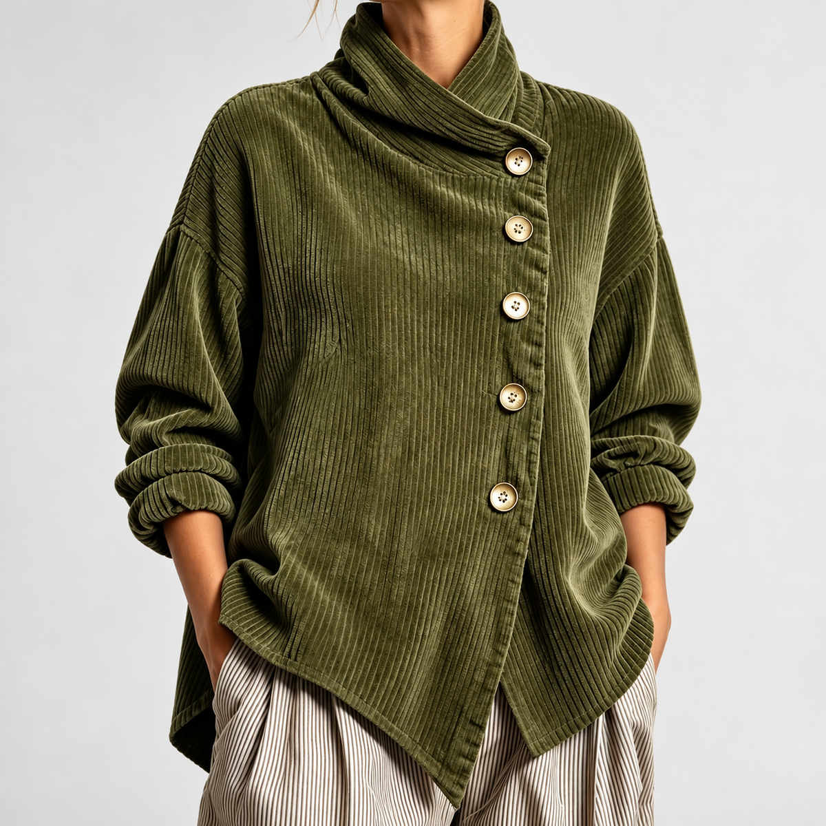 Lettie Relaxed Fit Shirt Jacket | Hudson & Wells