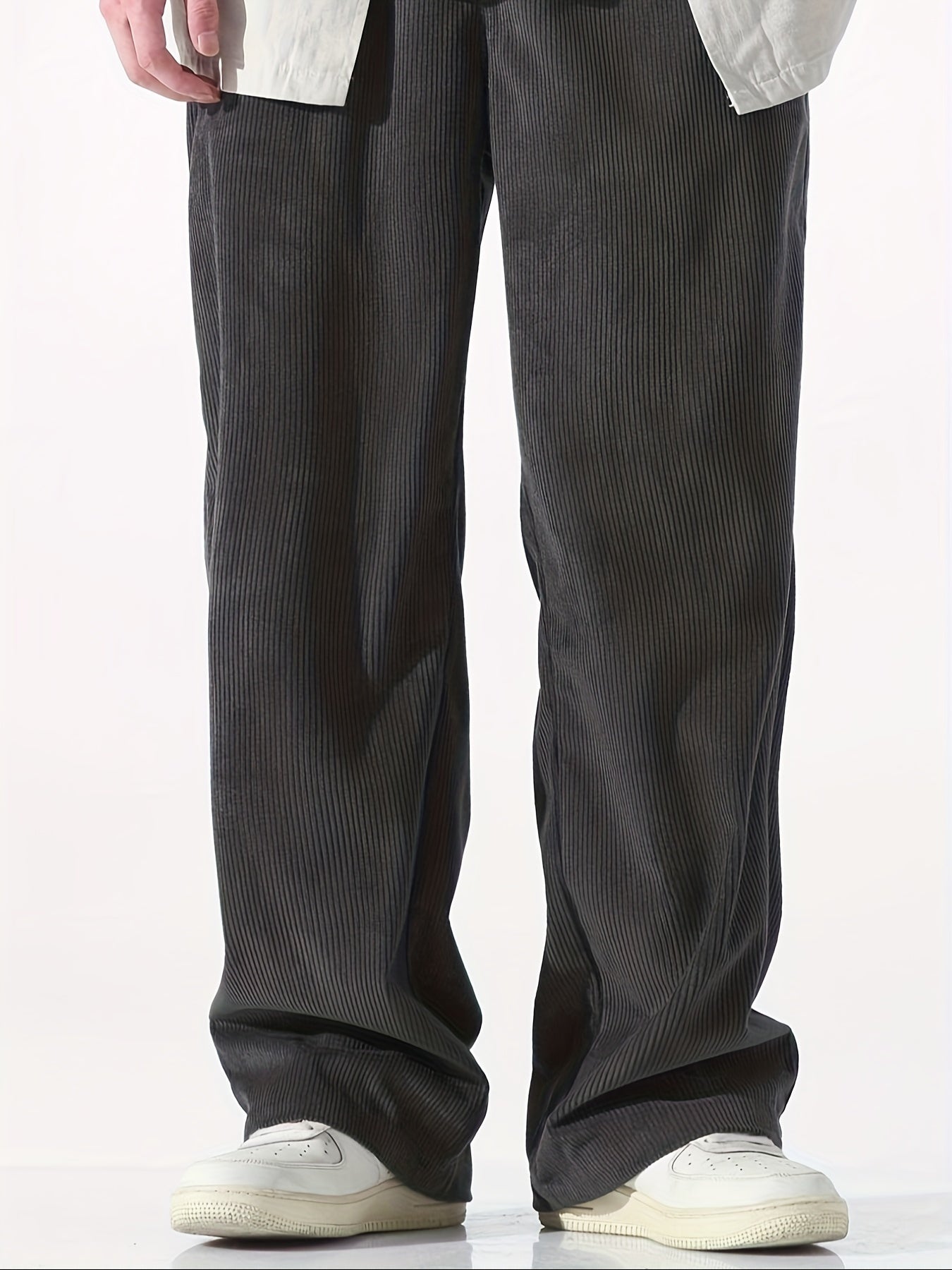 Urban Flow Loose Fit Corduroy Pants