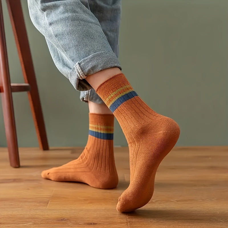 Vintage Stride Crew Socks