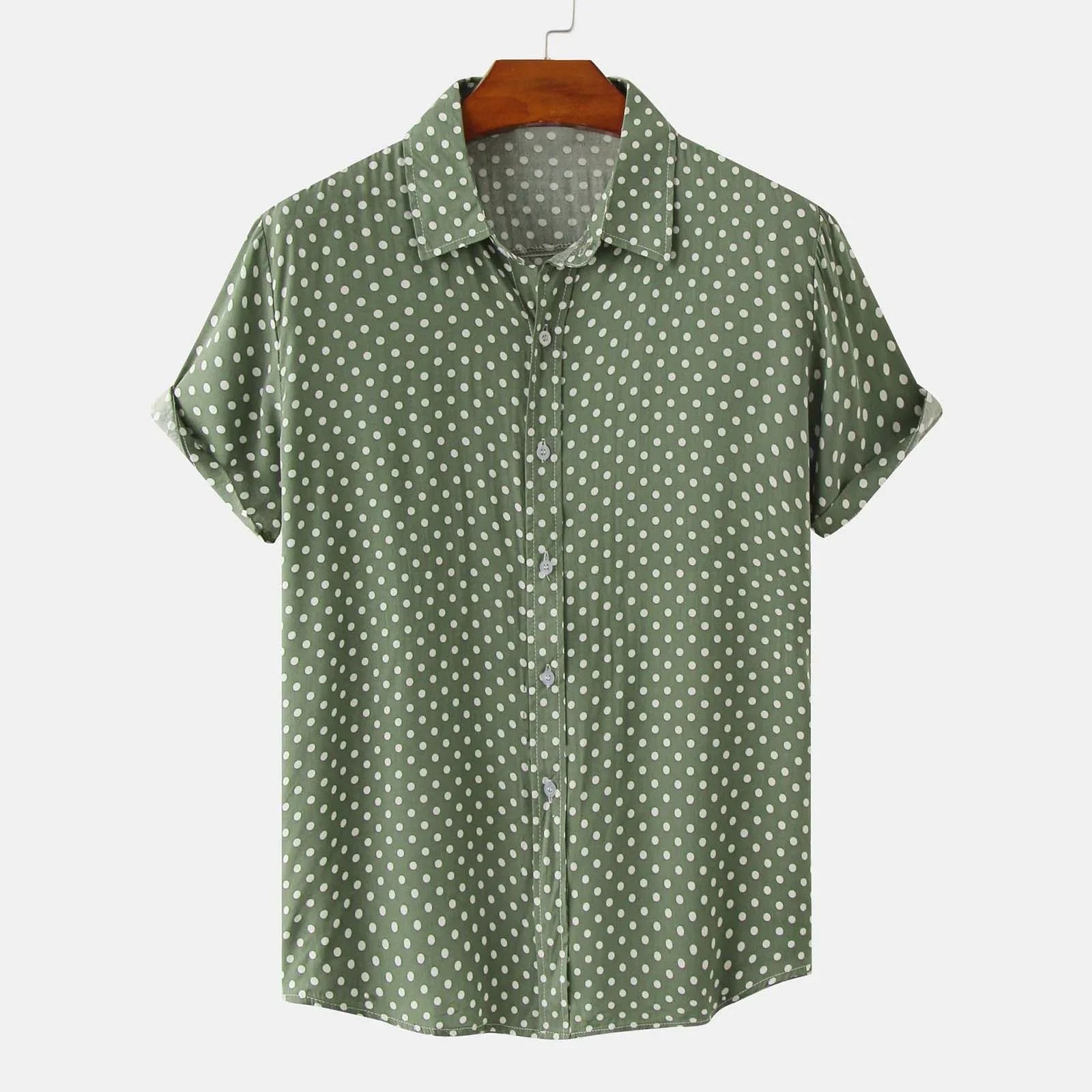 Downtown Dot Button Up