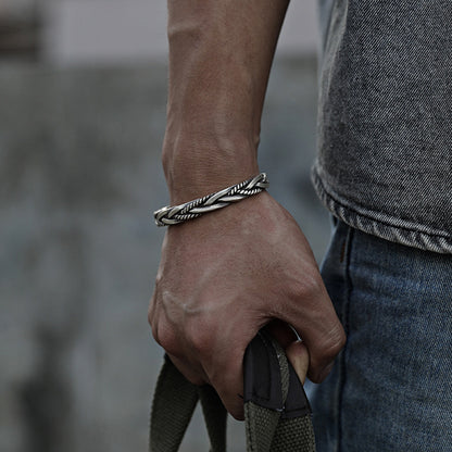 Braxton Twisted Cuff Bracelet
