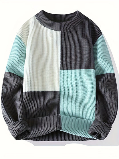 Avery Color Block Sweater