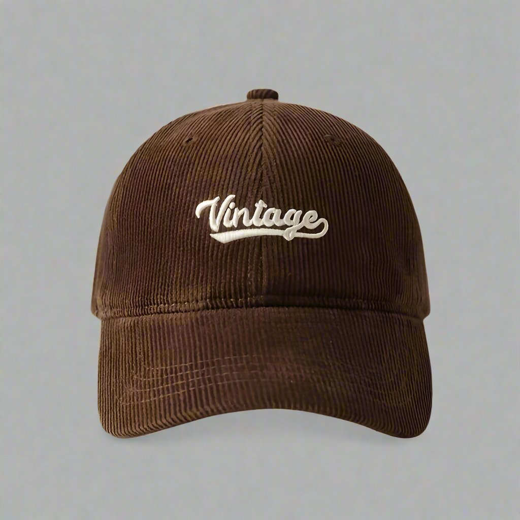 "Vintage" Corduroy Ballcap