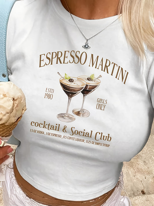 Espresso Martini Baby Tee