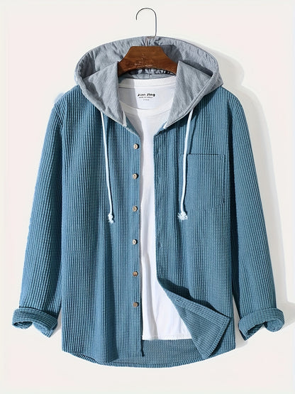 Coastal Breeze Waffle Hoodie