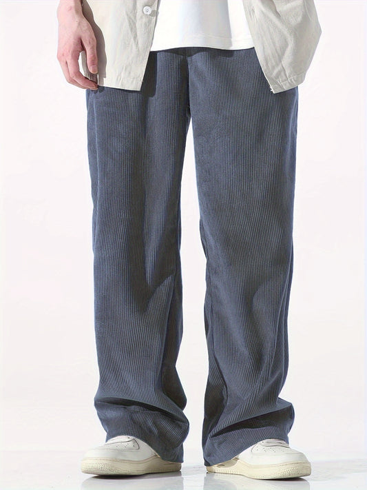 Urban Flow Loose Fit Corduroy Pants