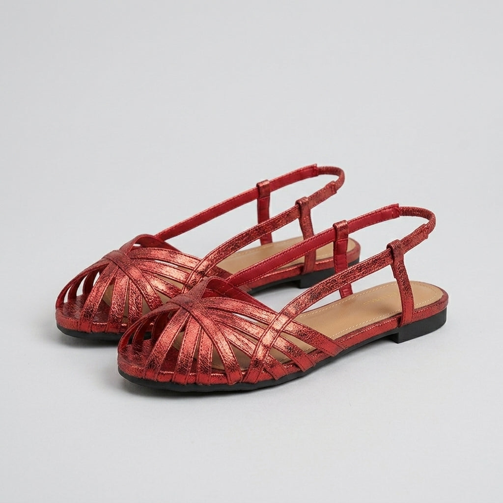 Lido Woven Cage Sandal