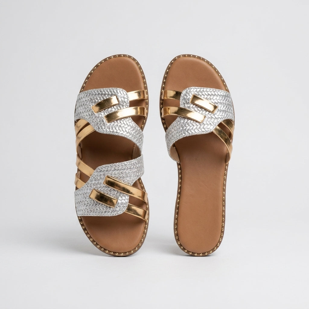 Lido Woven Slide Sandal