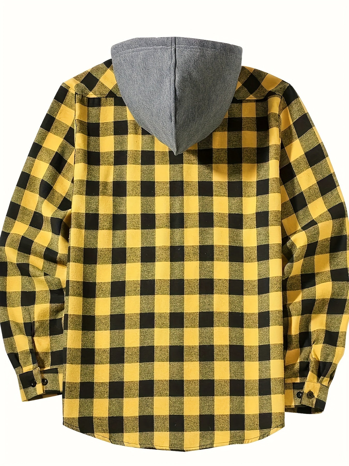 Rustic Ridge Flannel Hoodie