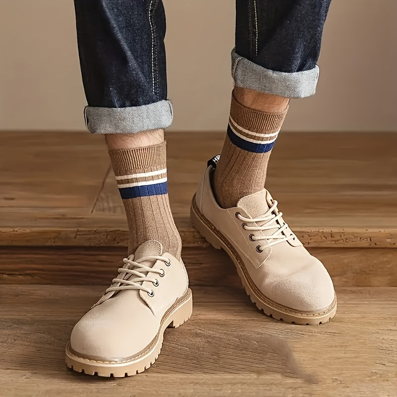 Vintage Stride Crew Socks