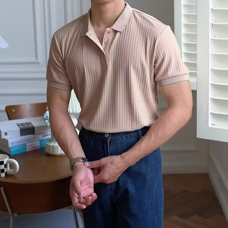 Mason Ribbed Polo