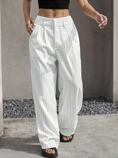 Ella Pinstripe Pants