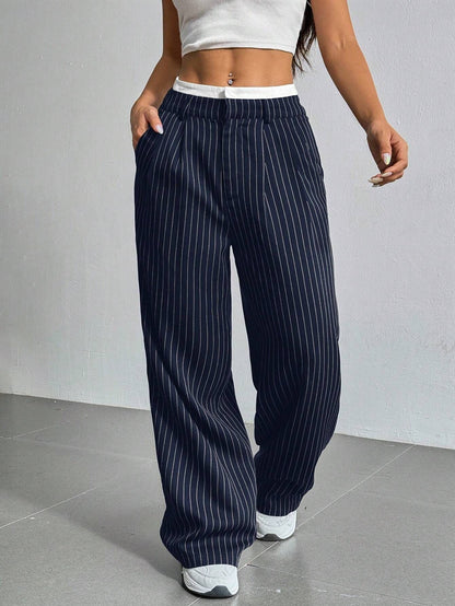 Ella Pinstripe Pants