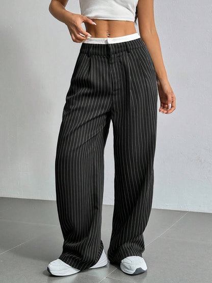 Ella Pinstripe Pants