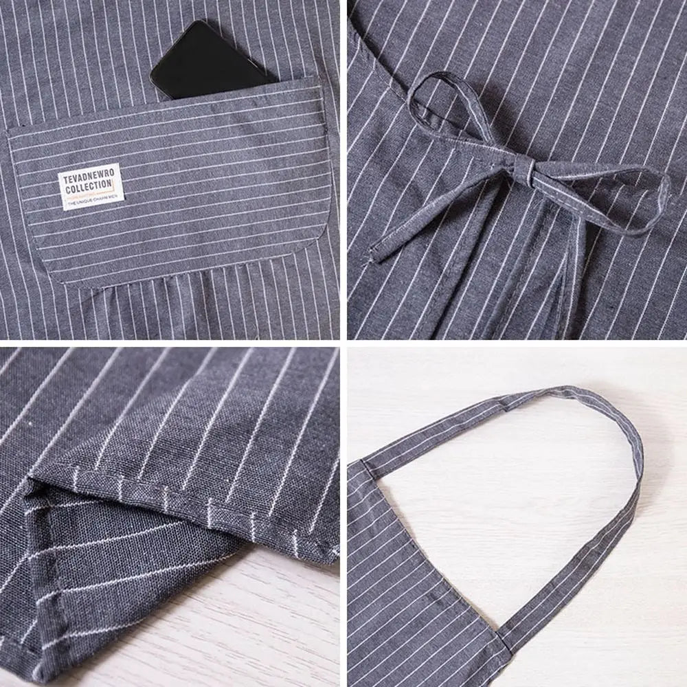 Homestead Striped Apron