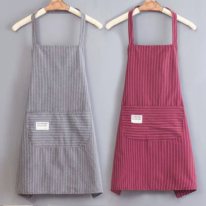 Homestead Striped Apron