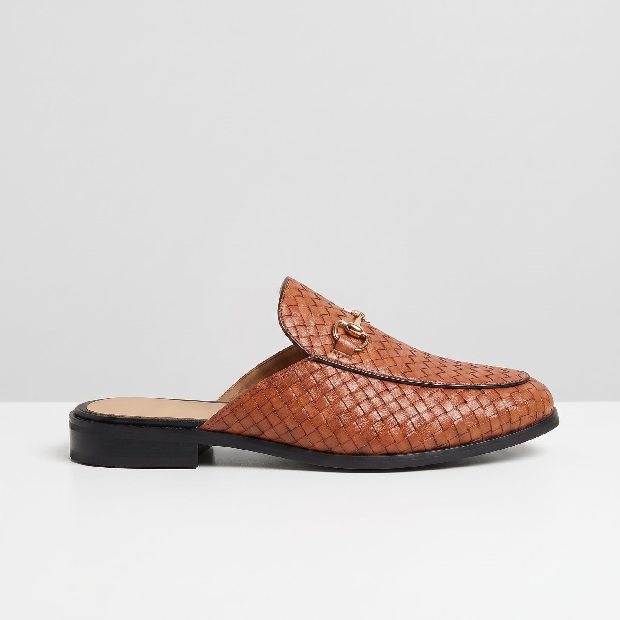 Woven Horsebit Mule - main product image