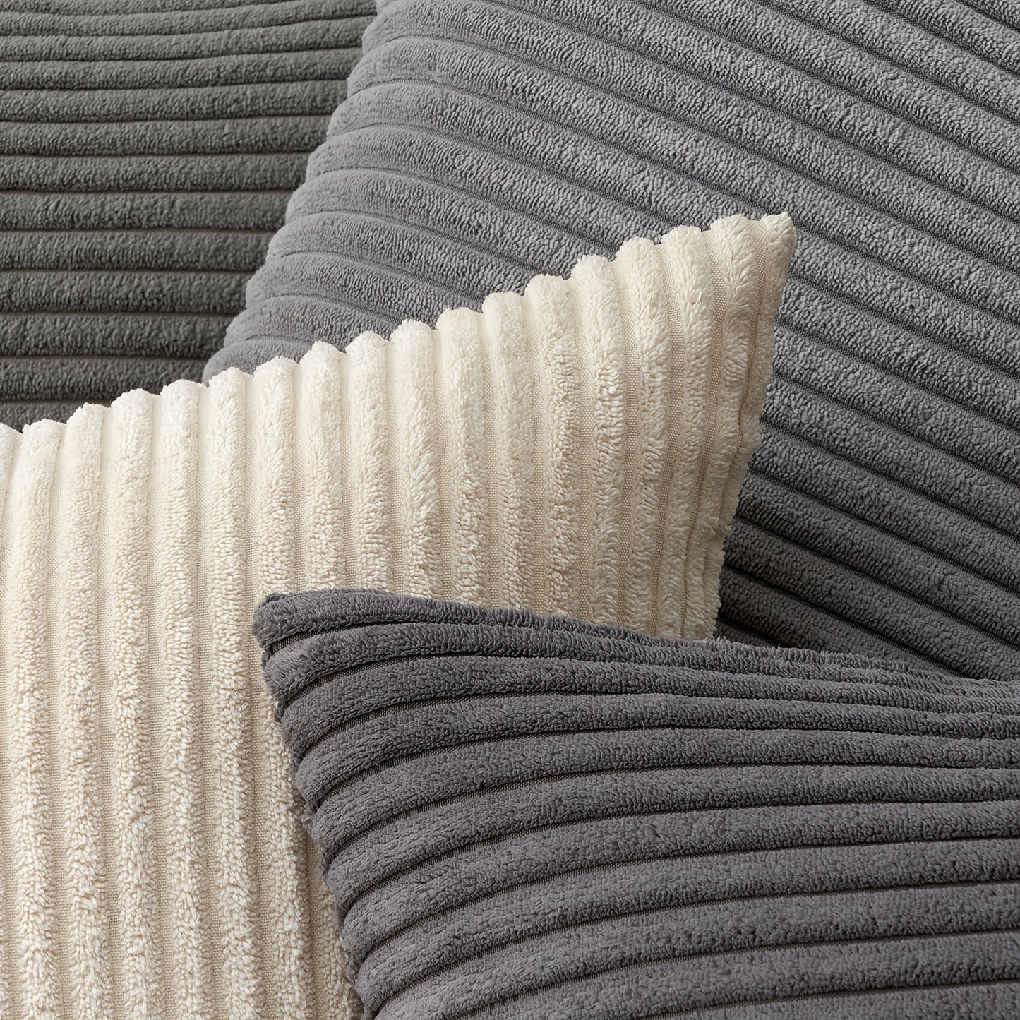 Velvet Hues Corduroy Pillow Covers