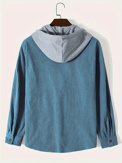 Coastal Breeze Waffle Hoodie