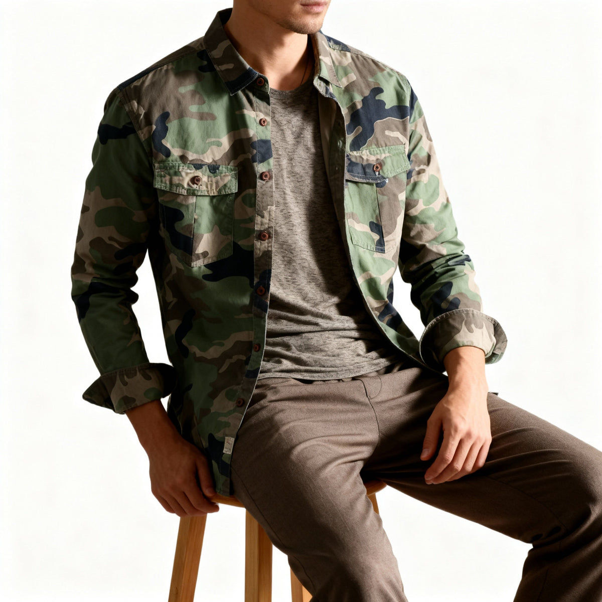 Wesley Camo Jacket