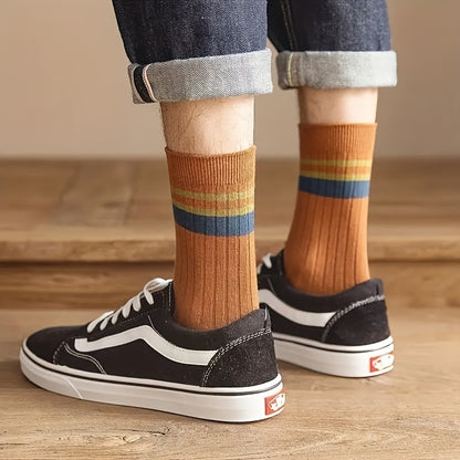 Vintage Stride Crew Socks