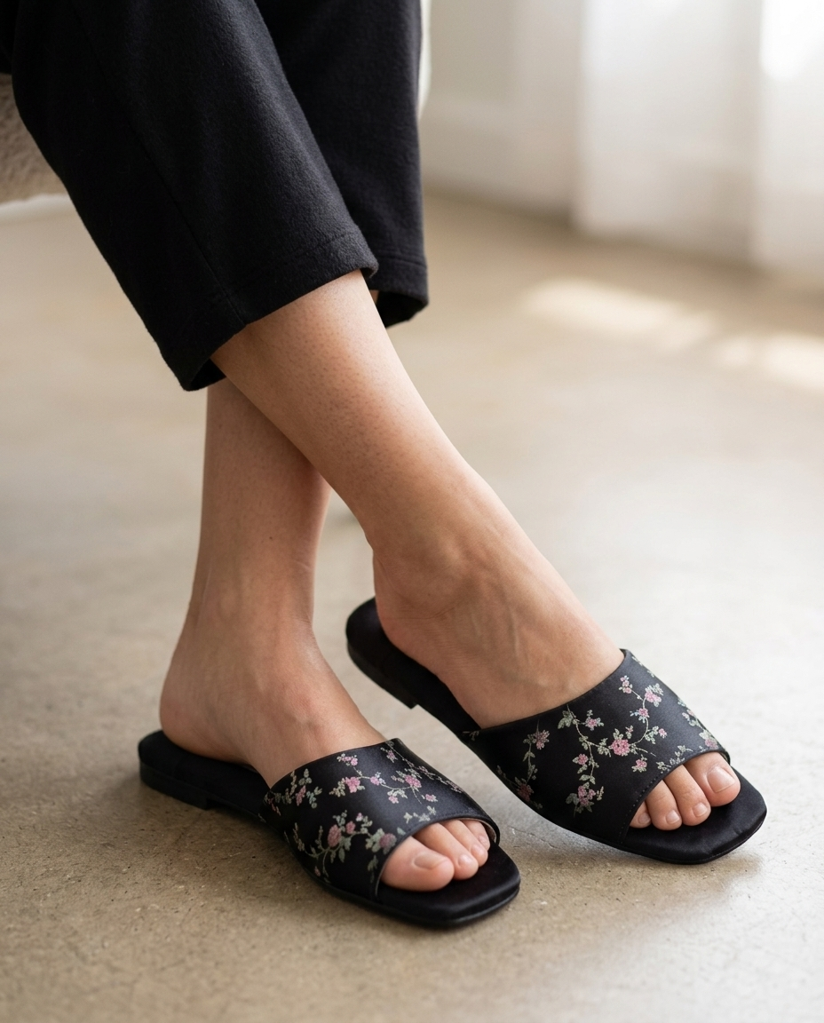 Hayes Brocade Slide