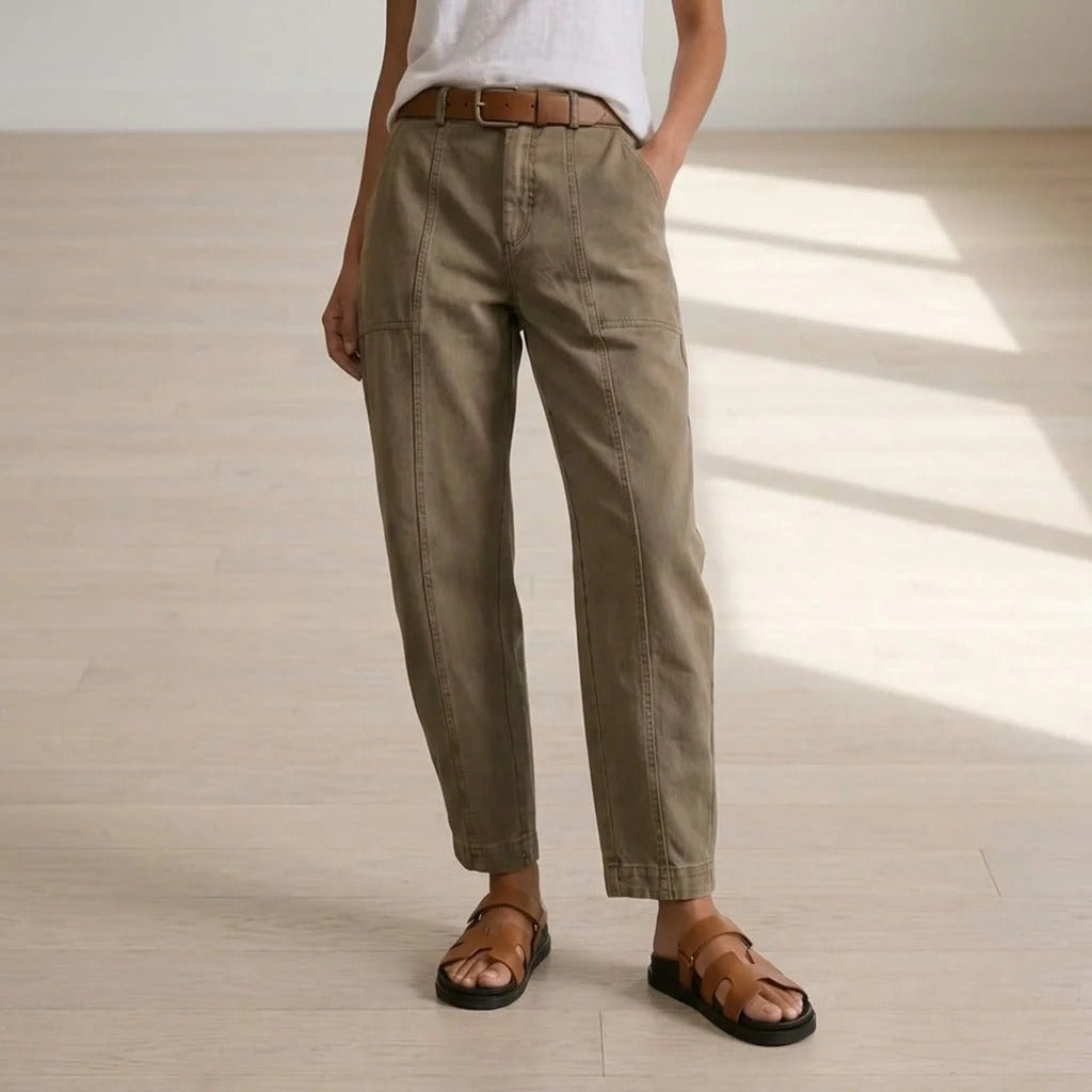 Bernice Relaxed Fit Utility Pants | Hudson & Wells