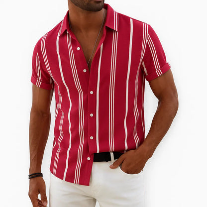 Boardwalk Button Up - Red