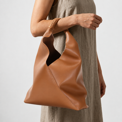 Brooks Braided-Handle Hobo | Hudson & Wells