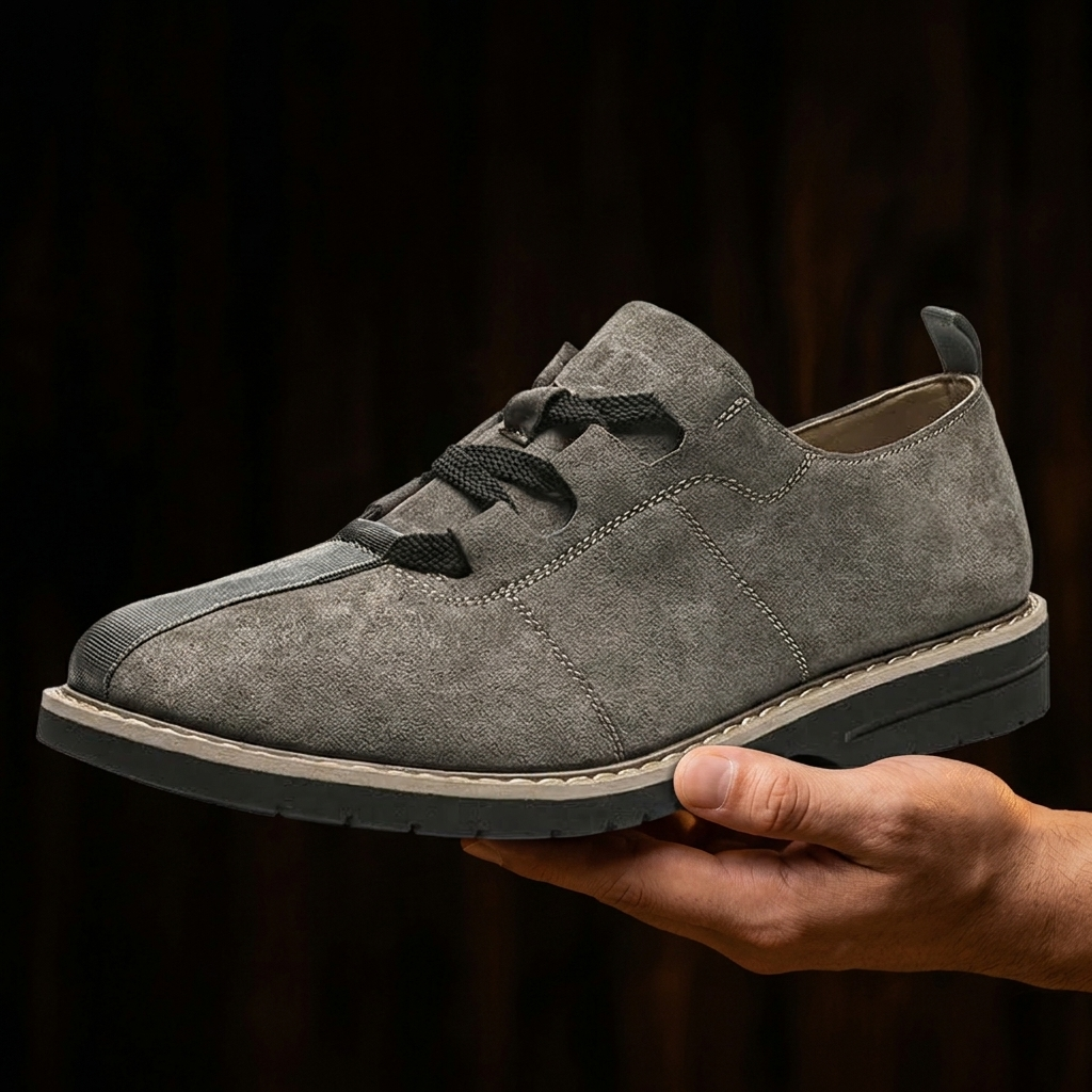 Brooks Contrast-Toe Lace-Up | Hudson & Wells