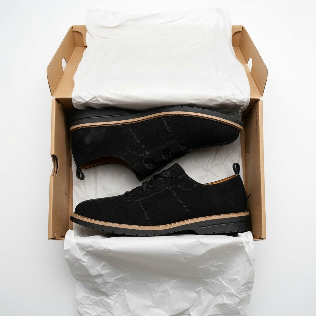 Brooks Contrast-Toe Lace-Up | Hudson & Wells