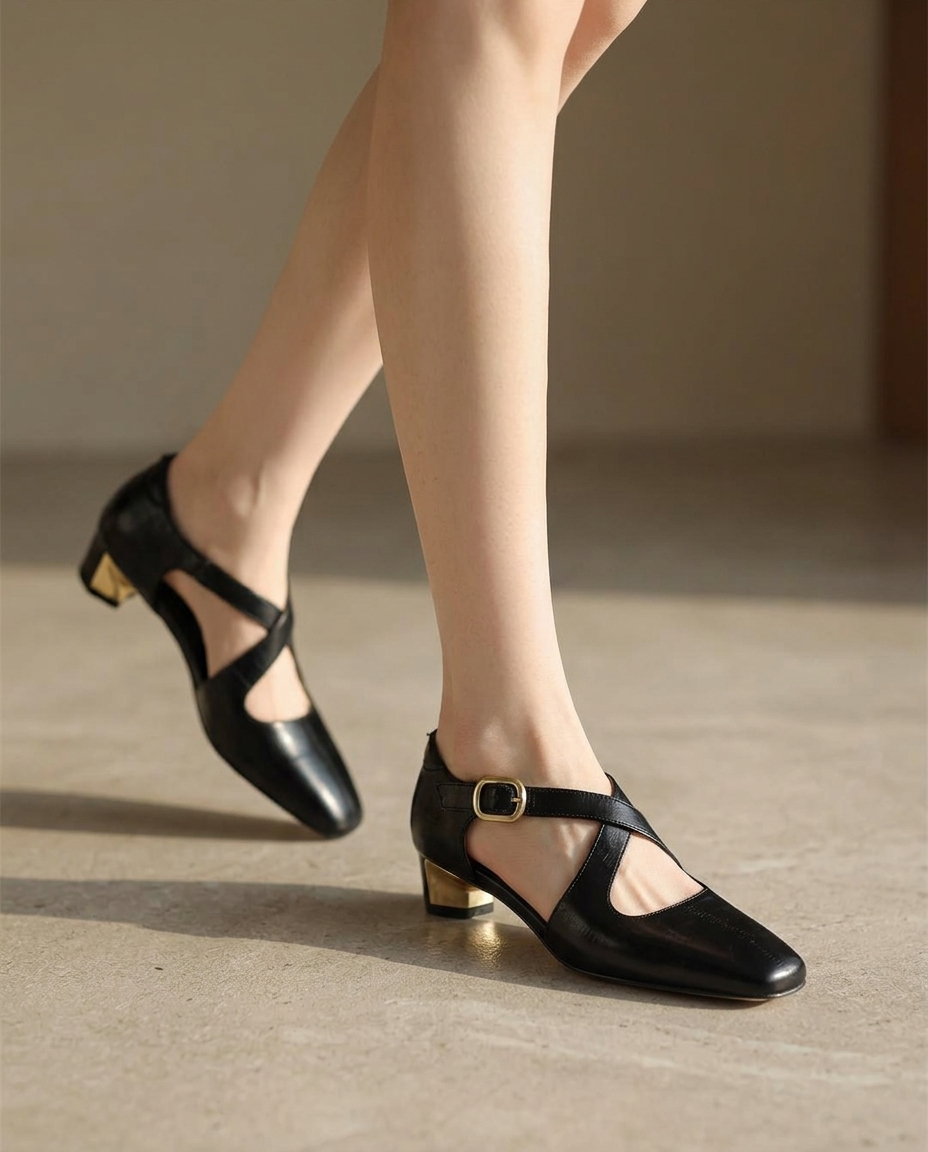 Camille Cross-Strap Heel - product_gallery 2