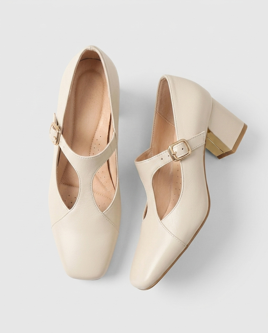 Camille Cross-Strap Heel | Hudson & Wells