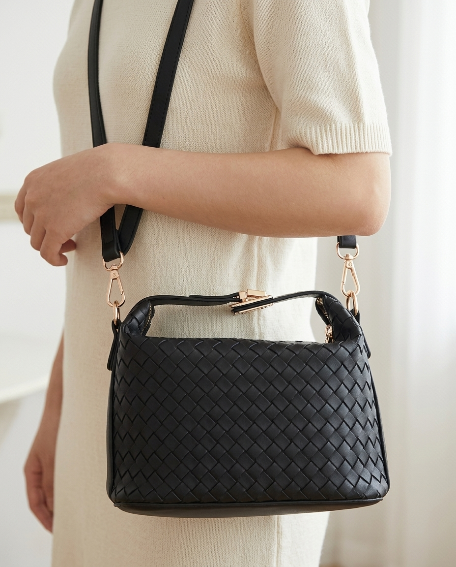 Portofino Woven Top-Handle - lifestyle 11