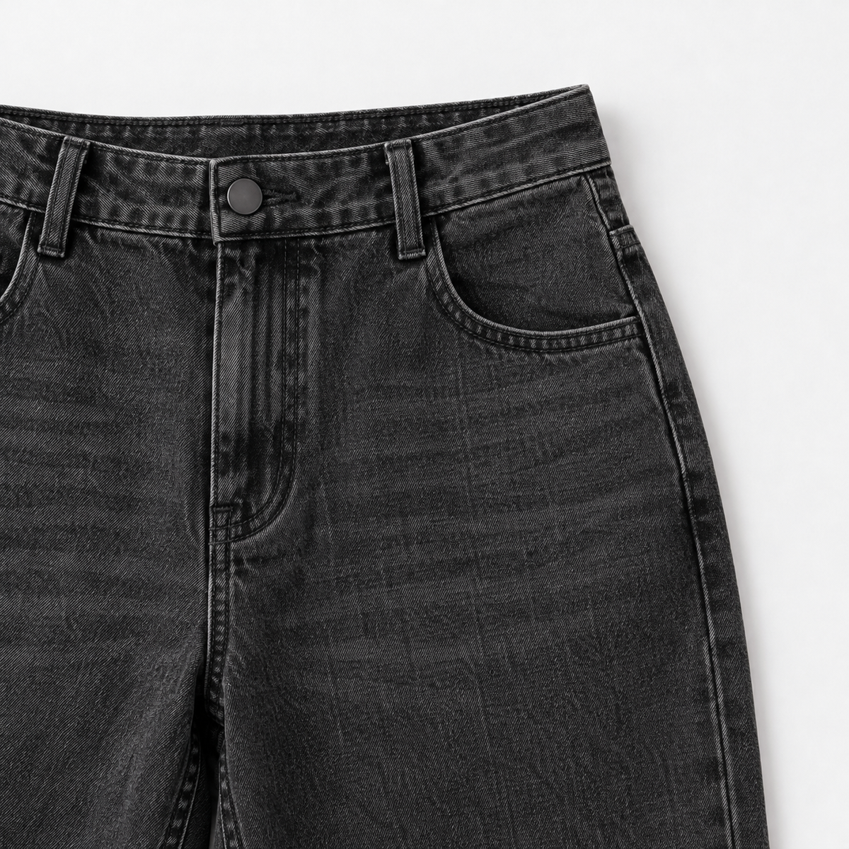 Carolyn Relaxed Fit Wide Leg Jeans, High Rise | Hudson & Wells