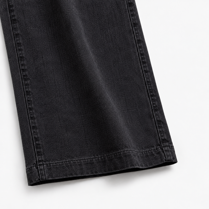 Carolyn Relaxed Fit Wide Leg Jeans, High Rise | Hudson & Wells