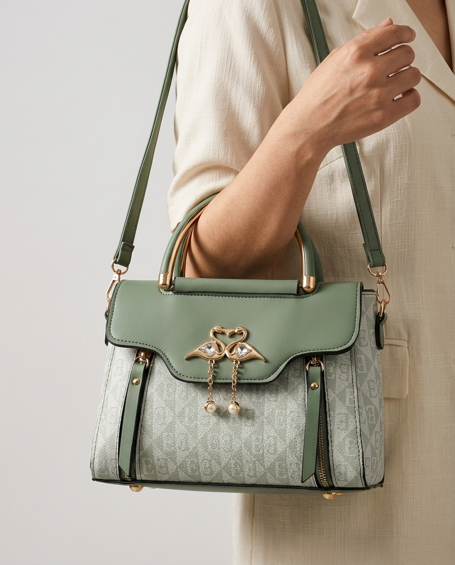 Sorrento Monogram Satchel - product_gallery 2