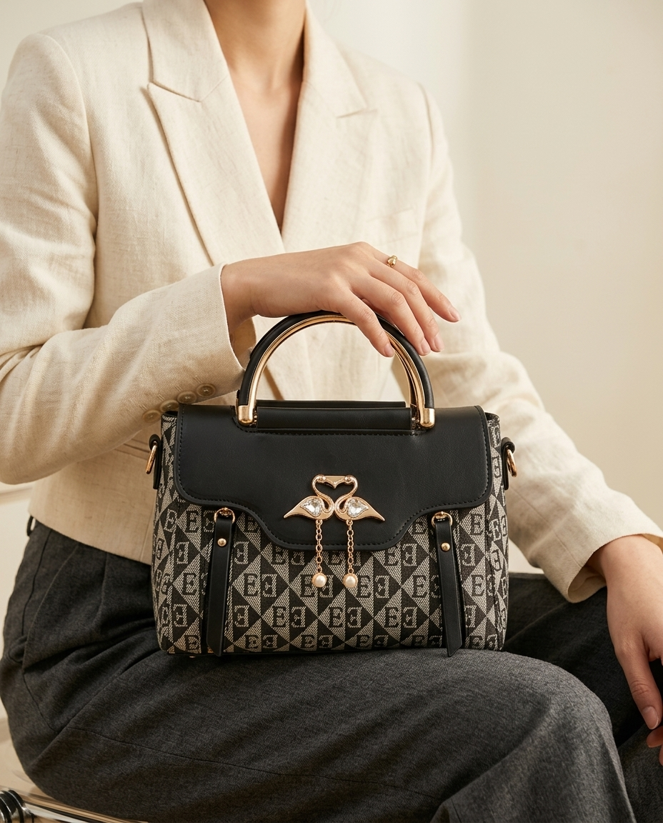 Sorrento Monogram Satchel - product_gallery 4