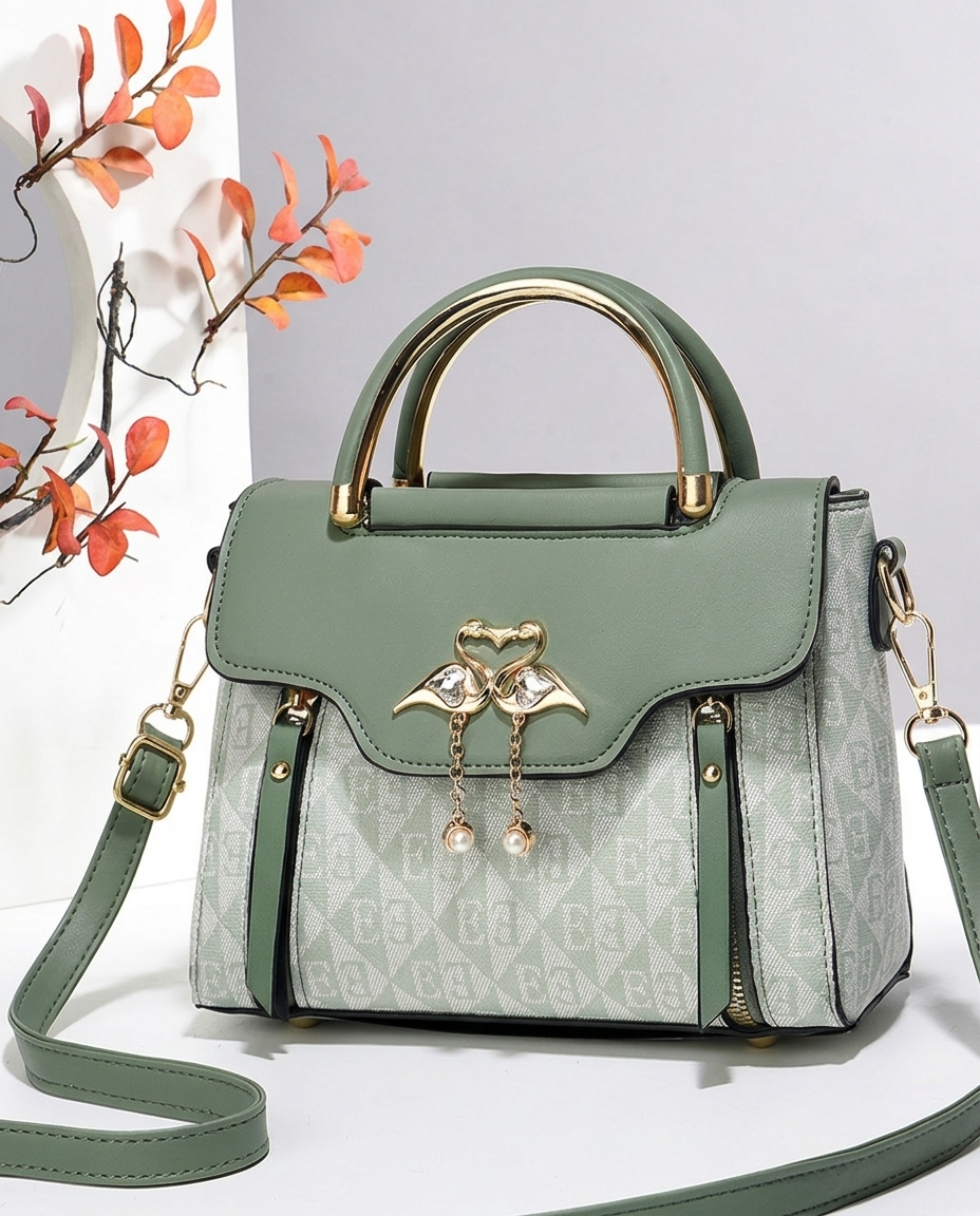 Sorrento Monogram Satchel - shopify_variant_image 6
